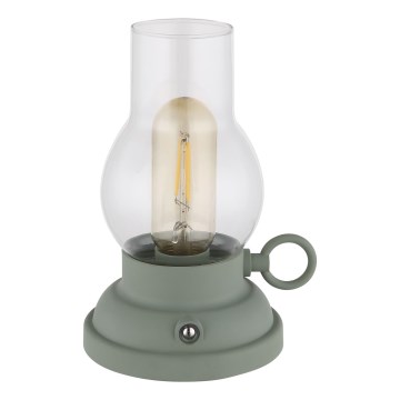 Globo - LED Prigušiva punjiva dodirna stolna lampa LED/1W/3,7V 1200 mAh zelena