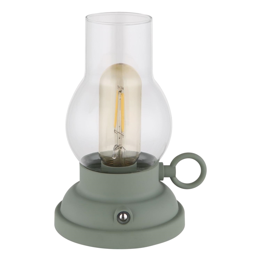 Globo - LED Prigušiva punjiva dodirna stolna lampa LED/1W/3,7V 1200 mAh zelena