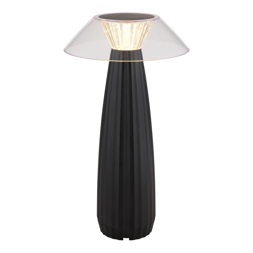 Globo - LED Prigušiva punjiva dodirna stolna lampa LED/1W/3,7V 3000K 1200mAh crna