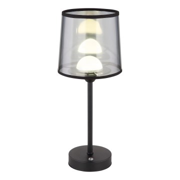 Globo - LED Prigušiva punjiva dodirna stolna lampa LED/2,5W/3,7V 2700/4000/6500K 1800 mAh crna