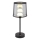 Globo - LED Prigušiva punjiva dodirna stolna lampa LED/2,5W/3,7V 2700/4000/6500K 1800 mAh crna
