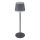 Globo - LED Prigušiva punjiva dodirna stolna lampa LED/4,6W/3,7V 3000K 1800mAh siva IP54