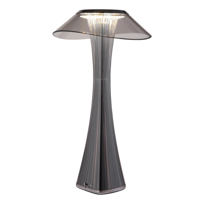 Globo - LED Prigušiva punjiva stolna lampa LED/2,5W/3,7V 1200mAh 2700K/4500K/6500K crna