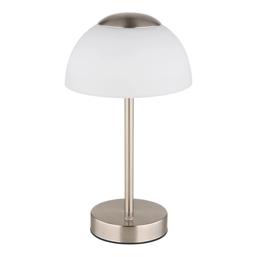 Globo - LED Prigušiva punjiva stolna lampa LED/2,5W/5V 1800mAh 2700K/4000K/6500K mat krom