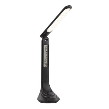 Globo - LED Prigušiva punjiva stolna lampa sa zaslonom LED/4W/230V 2200 mAh crna