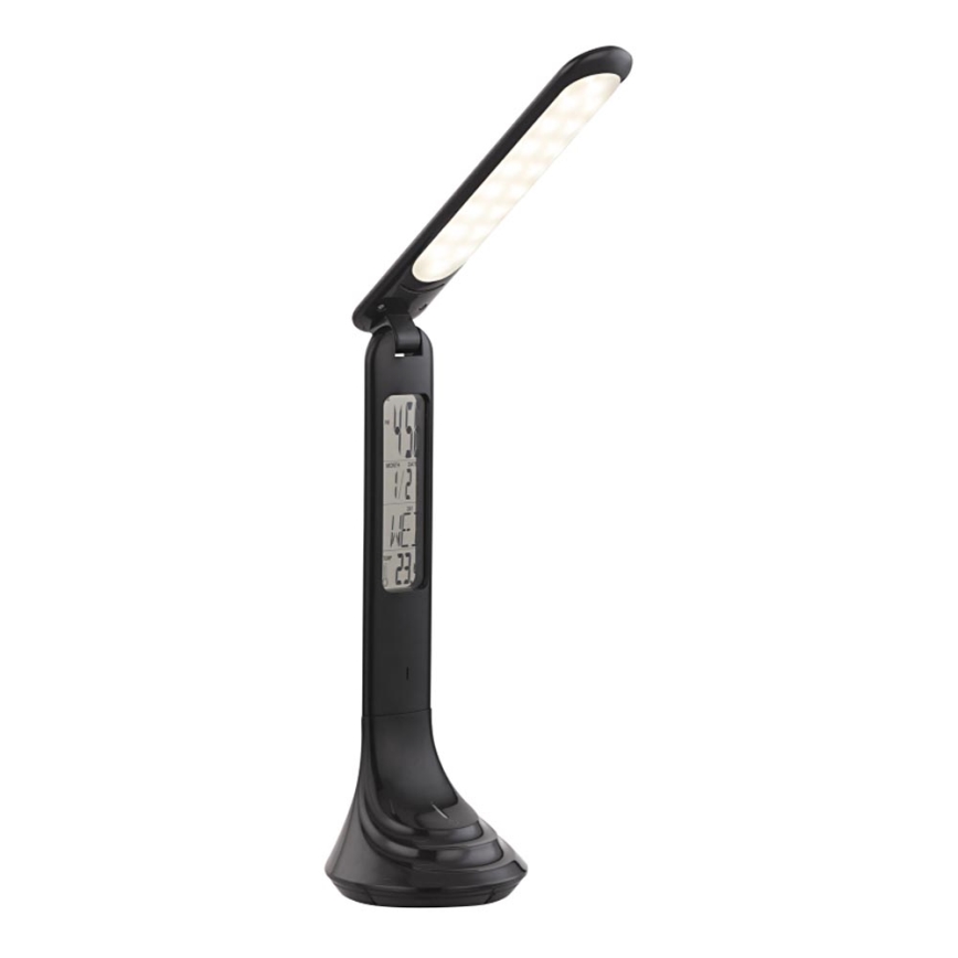 Globo - LED Prigušiva punjiva stolna lampa sa zaslonom LED/4W/230V 2200 mAh crna