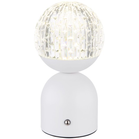 Globo - LED Prigušiva stolna lampa na dodir LED/2W/5V 2700/4000/65000K 1800 mAh bijela