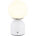 Globo - LED Prigušiva stolna lampa na dodir LED/2W/5V 2700/4000/6500K 1800 mAh bijela