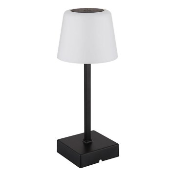 Globo - LED Prigušiva stolna lampa na dodir LED/2W/5V 3000/4500/6500K 800 mAh crna