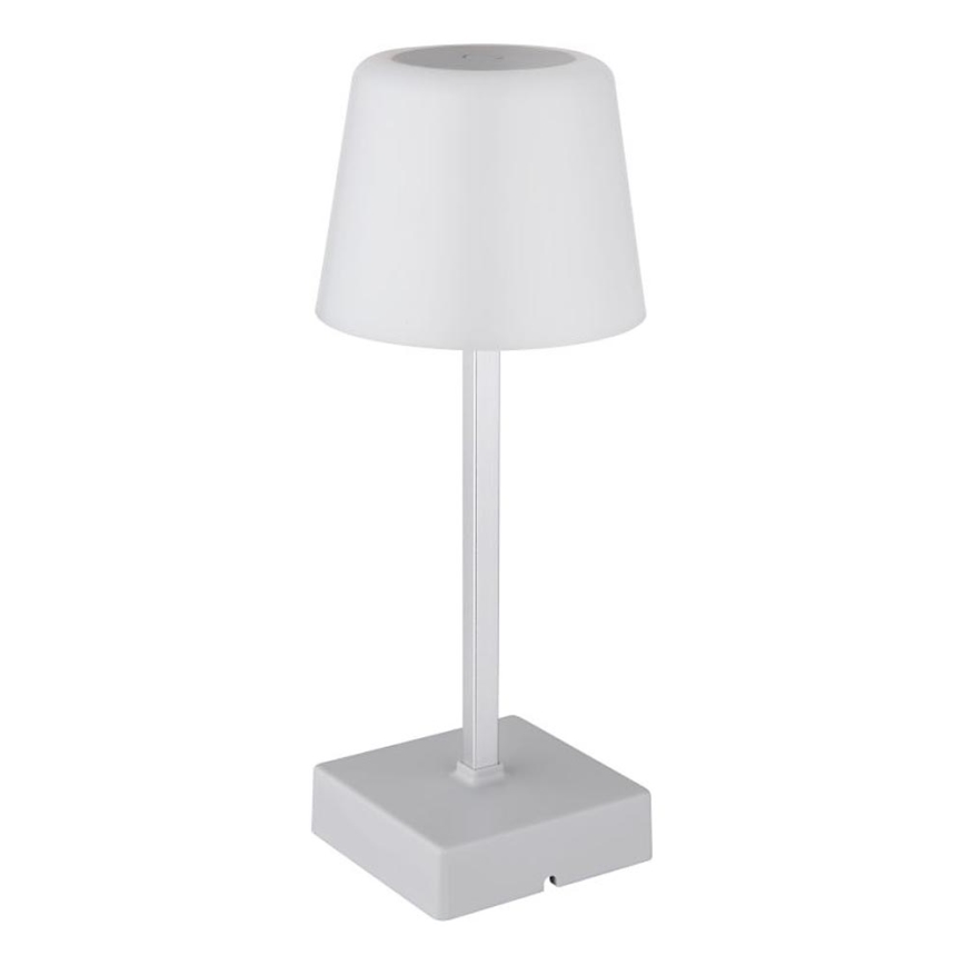 Globo - LED Prigušiva stolna lampa na dodir LED/2W/5V 3000/4500/6500K 800 mAh srebrna