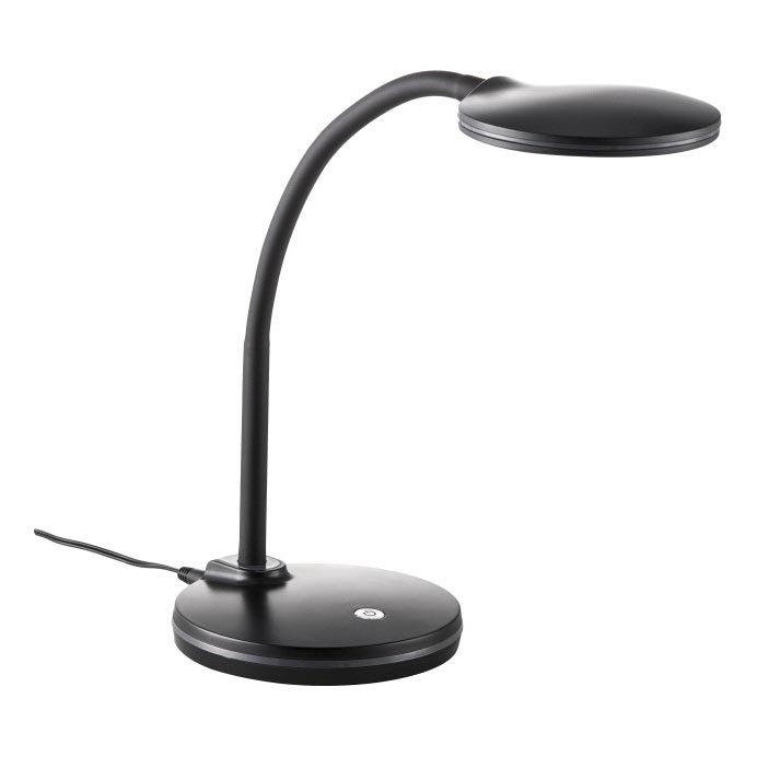 Globo - LED Prigušiva stolna lampa na dodir LED/4,6W/230V crna