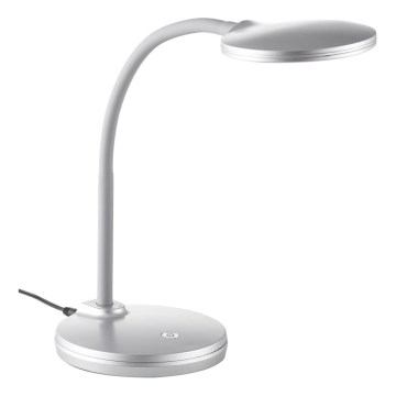 Globo - LED Prigušiva stolna lampa na dodir LED/4W/230V srebrna