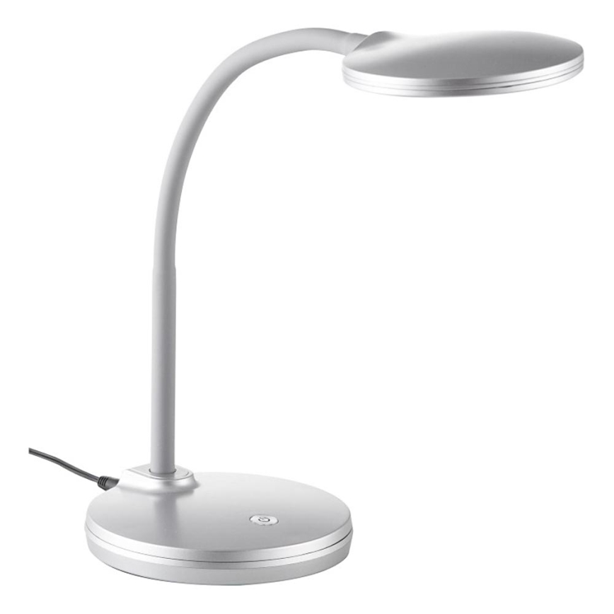 Globo - LED Prigušiva stolna lampa na dodir LED/4W/230V srebrna