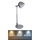 Globo - LED Prigušiva stolna lampa na dodir LED/7,5W/230V 3000K/4000K/6500K siva