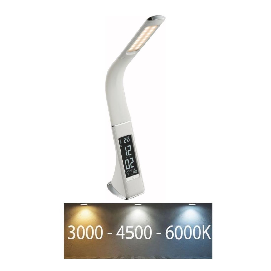 Globo - LED Prigušiva stolna lampa na dodir sa zaslonom LED/6,5W/230V 3000/4500/5800K bijela