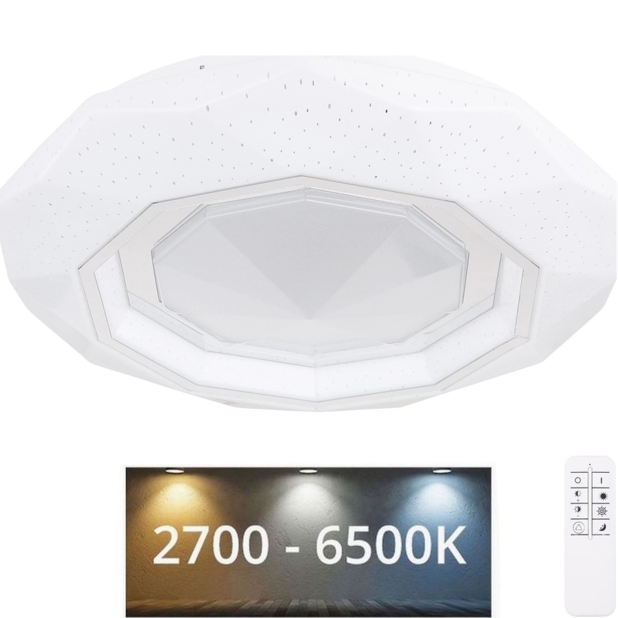 Globo - LED Prigušiva stropna svjetiljka LED/24W/230V 2700-6500K + daljinski upravljač