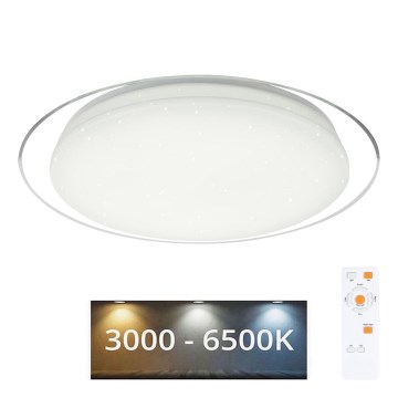 Globo - LED Prigušiva stropna svjetiljka LED/30W/230V 3000-6500K + daljinski upravljač