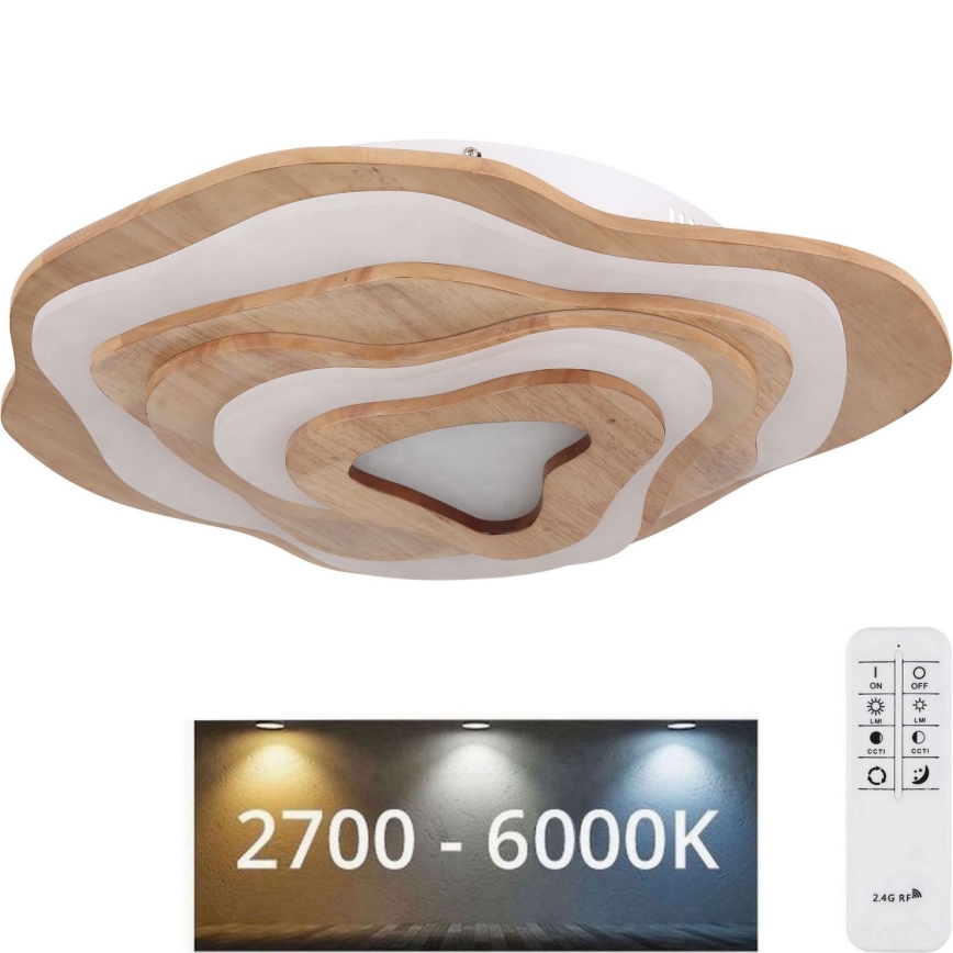 Globo - LED Prigušiva stropna svjetiljka LED/40W/230V 2700-6000K + daljinski upravljač