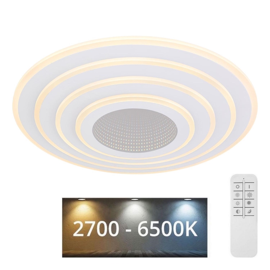 Globo - LED Prigušiva stropna svjetiljka LED/40W/230V 2700-6500K Wi-Fi Tuya + daljinski upravljač