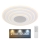 Globo - LED Prigušiva stropna svjetiljka LED/40W/230V 2700-6500K Wi-Fi Tuya + daljinski upravljač