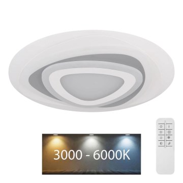Globo - LED Prigušiva stropna svjetiljka LED/46W/230V 3000-6000K + daljinski upravljač