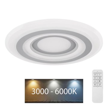 Globo - LED Prigušiva stropna svjetiljka LED/46W/230V 3000-6000K + daljinski upravljač