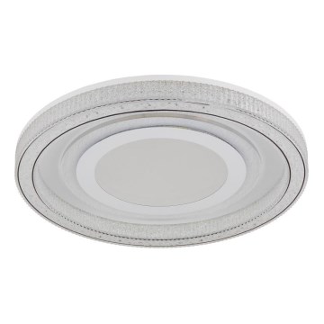 Globo - LED Prigušiva stropna svjetiljka LED/48W/230V 2700-6000K pr. 48 cm bijela + daljinski upravljač