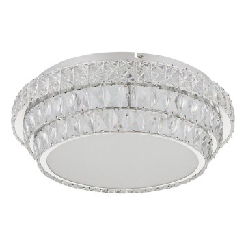 Globo - LED Prigušiva stropna svjetiljka LED/48W/230V 2700-6000K pr. 50 cm bijela + daljinski upravljač