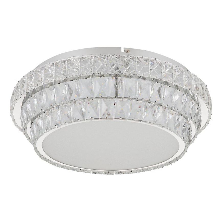 Globo - LED Prigušiva stropna svjetiljka LED/48W/230V 2700-6000K pr. 50 cm bijela + daljinski upravljač