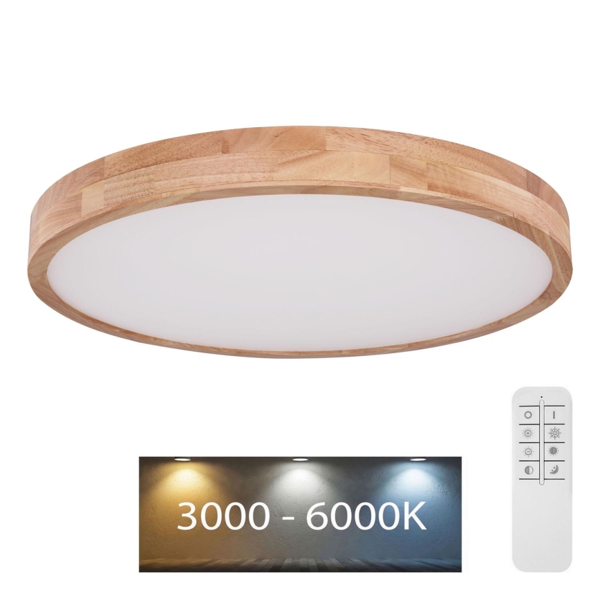 Globo - LED Prigušiva stropna svjetiljka LED/48W/230V 3000-6000K + daljinski upravljač