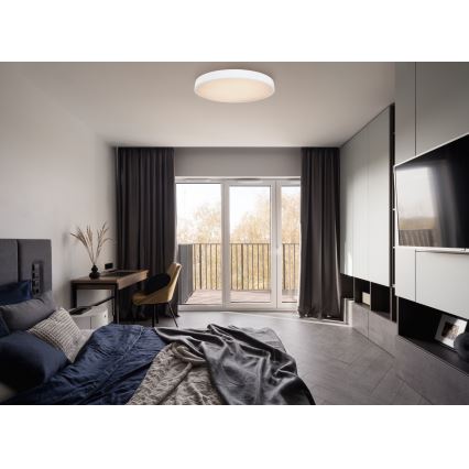 Globo - LED Prigušiva stropna svjetiljka LED/48W/230V 3000-6000K + daljinski upravljač