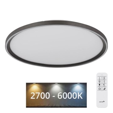 Globo - LED Prigušiva stropna svjetiljka LED/48W/230V pr. 50 cm 2700-6000K + daljinski upravljač