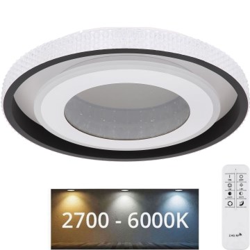 Globo - LED Prigušiva stropna svjetiljka LED/52W/230V 2700-6000K + daljinski upravljač