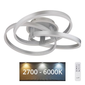 Globo - LED Prigušiva stropna svjetiljka LED/56W/230V 2700 - 6000K + daljinski upravljač