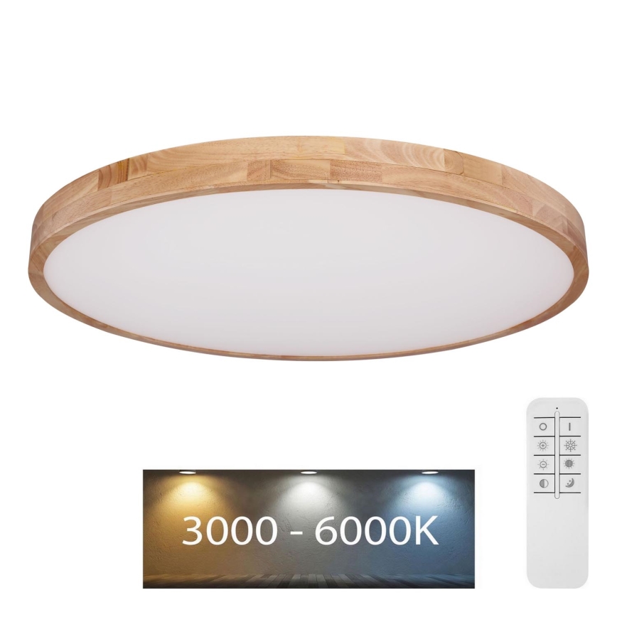 Globo - LED Prigušiva stropna svjetiljka LED/60W/230V 3000-6000K + daljinski upravljač