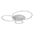 Globo - LED Prigušiva stropna svjetiljka LED/70W/230V 2700-6500K mat krom + daljinski upravljač