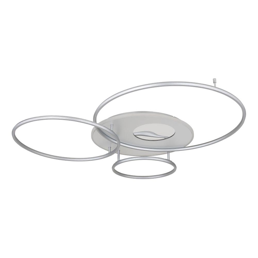 Globo - LED Prigušiva stropna svjetiljka LED/70W/230V 2700-6500K mat krom + daljinski upravljač