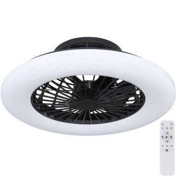 Globo - LED Prigušiva stropna svjetiljka s ventilatorom LED/30W/230V 3000-6500K + daljinski upravljač