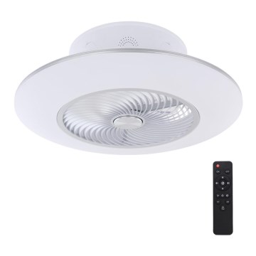 Globo - LED Prigušiva stropna svjetiljka s ventilatorom LED/40W/230V 3000-6000K + daljinski upravljač