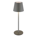 Globo - LED prigušivačka dodirna punjiva vanjska stolna lampa 3u1 LED/3W/5V 3000/4000/5000K IP54 1800 mAh siva