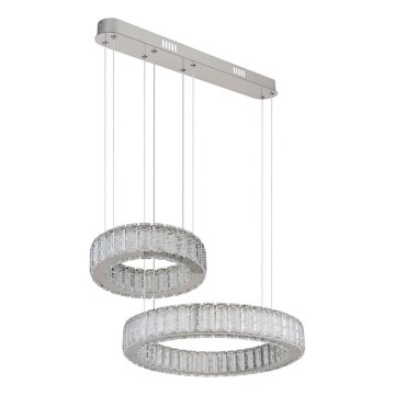 Globo - LED prigušivački luster na užetu LED/80W/230V 2700-6000K + daljinski upravljač