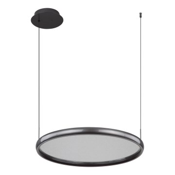Globo - LED Prigušivi luster na sajli LED/36W/230V 2700-6000K crna + daljinski upravljač
