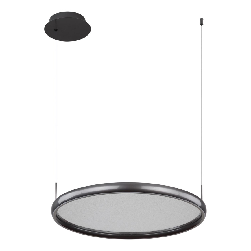 Globo - LED Prigušivi luster na sajli LED/36W/230V 2700-6000K crna + daljinski upravljač