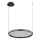 Globo - LED Prigušivi luster na sajli LED/36W/230V 2700-6000K crna + daljinski upravljač