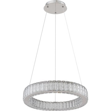 Globo - LED Prigušivi luster na sajli LED/50W/230V 2700-6000K pr. 50 cm + daljinski upravljač