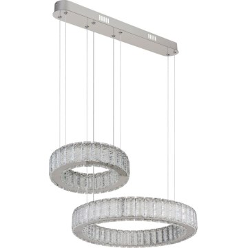 Globo - LED Prigušivi luster na sajli LED/80W/230V 2700-6000K + daljinski upravljač