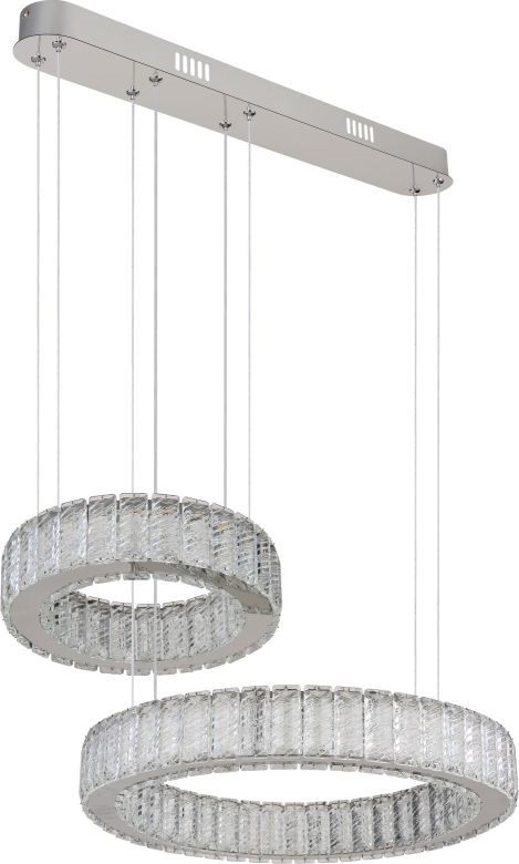 Globo - LED Prigušivi luster na sajli LED/80W/230V 2700-6000K + daljinski upravljač