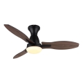 Globo - LED Prigušivi stropni ventilator LED/22W/230V 3000/4500/6000K + daljinski upravljač