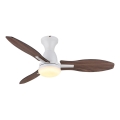 Globo - LED Prigušivi stropni ventilator LED/22W/230V 3000/4500/6000K + daljinski upravljač