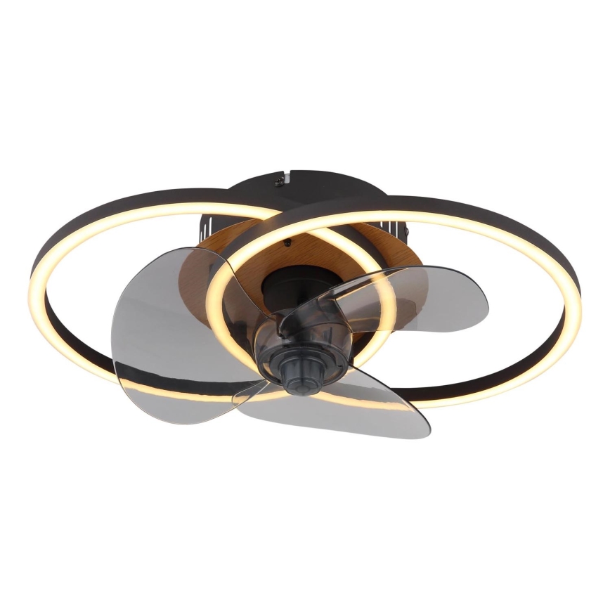 Globo - LED Prigušivi stropni ventilator LED/24W/230V 2700-6500K + daljinski upravljač